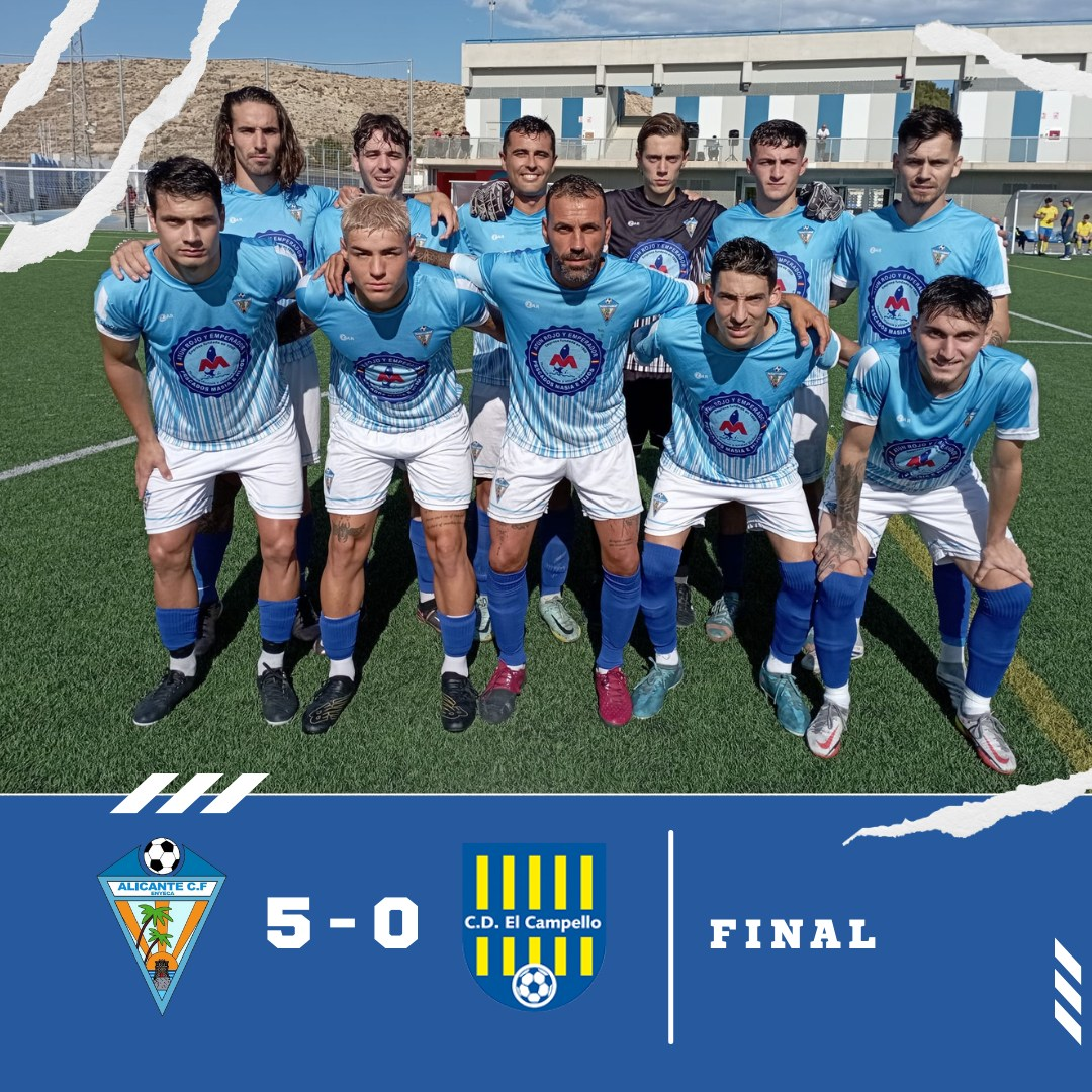 El Alicante Enyeca con su victoria en el Antonio Solana ante el CD Campello  da un paso de más para alcanzar la cima | TODODEPORTE
